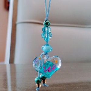 Love Heart Phone Strap